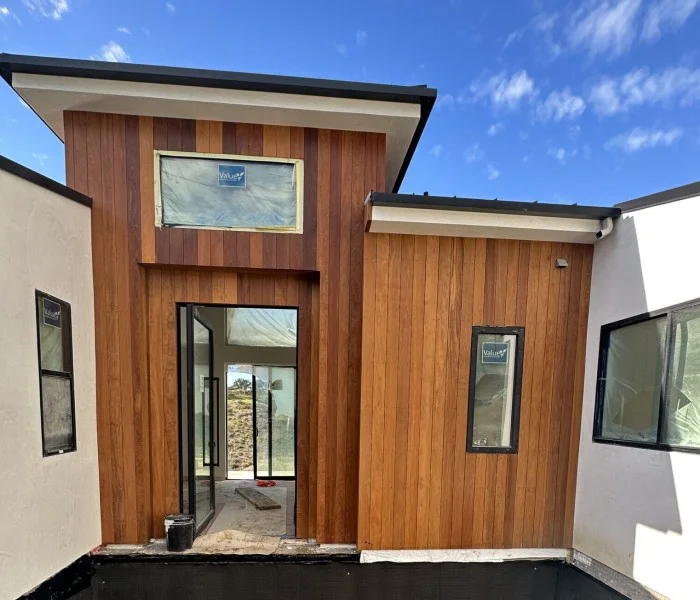 LA Siding ash wood siding residential project in Los Angeles